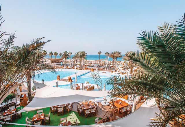 Nikki Beach Restaurant & Beach Club in Dubai