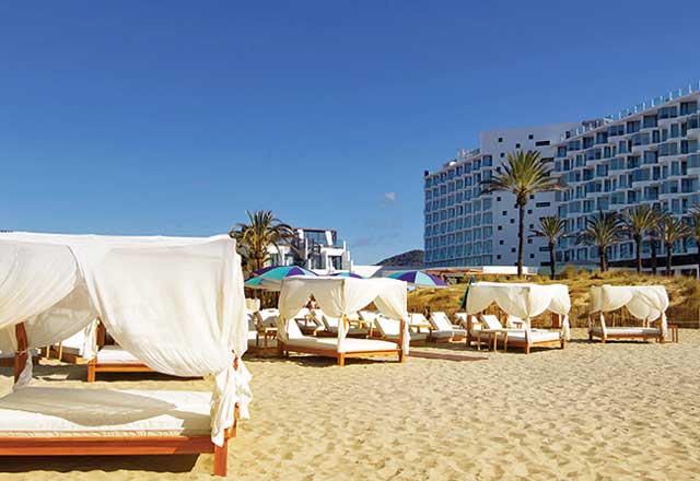 Hard Rock Hotel Beach Club in Ibiza