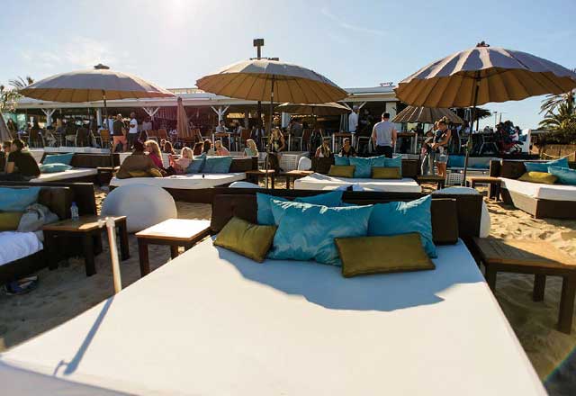 Nassau Beach Club in Ibiza